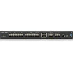 Коммутатор/ ZYXEL ZYXEL XGS4600-32F L3 Managed Switch, 24 port Gig SFP, 4 dual pers.  and 4x 10G SFP+, stackable, dual PSU