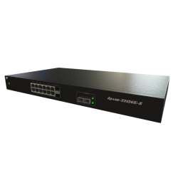 10xGE (RJ-45), 2xGE Combo (RJ-45 / SFP), 2x10G (SFP+); AC+AC , стекируемый;
