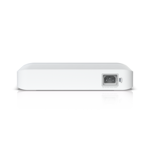 Коммутатор/ UniFi Pro 8 PoE has 8 ports (6 PoE+, 2 PoE++), 120W total PoE, 56 Gbps switching