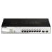 Коммутатор/ Настраиваемый L2 PoE-коммутатор, 8x1000Base-T PoE, 2х1000Base-X SFP, PoE-бюджет 65 Вт, упрощенный интерфейс CLI Коммутатор/ Настраиваемый L2 PoE-коммутатор, 8x1000Base-T PoE, 2х1000Base-X SFP, PoE-бюджет 65 Вт, упрощенный интерфейс CLI