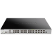Коммутатор/ Managed L3 Stackable Switch 20x1000Base-T PoE, 4x10GBase-X SFP+, 4xCombo 1000Base-T PoE/SFP, PoE Budget 370W (740W with DPS-700), Surge 6KV, CLI, 1000Base-T Management, RJ45 Console, mini-USB Console, USB, RPS, Alarm RJ-45, Dying Gasp, Standar