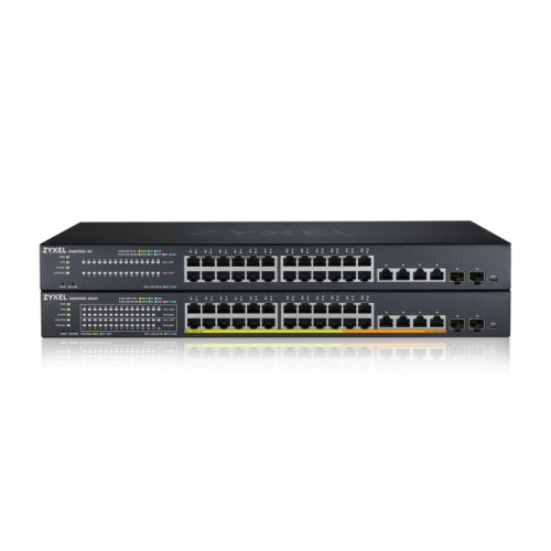 Коммутатор/ Zyxel NebulaFlex XMG1930-30 Hybrid Smart L2+ Switch, rack 19