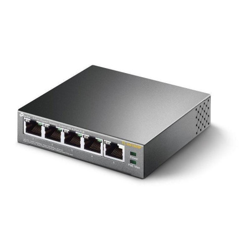 Коммутатор TP-Link TL-SG1005P (L2) 5x1Гбит/с 4PoE+ 65W неуправляемый