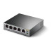 Коммутатор TP-Link TL-SG1005P (L2) 5x1Гбит/с 4PoE+ 65W неуправляемый Коммутатор TP-Link TL-SG1005P (L2) 5x1Гбит/с 4PoE+ 65W неуправляемый