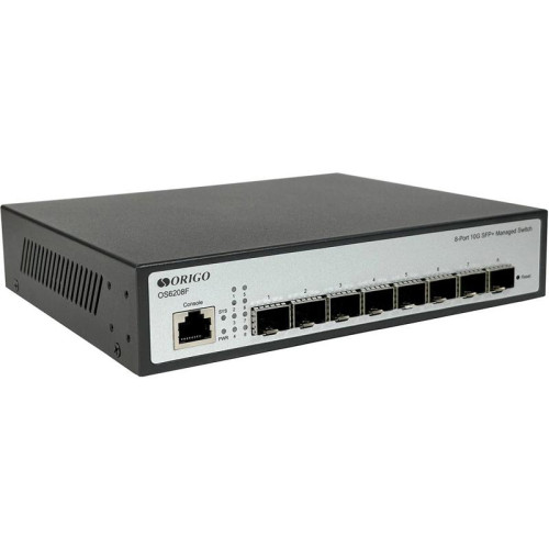 Коммутатор Origo OS6208F OS6208F/A1A (L2) 8SFP+ управляемый