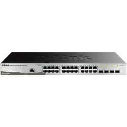 Коммутатор D-Link DGS-1210-28/ME/B 24x1Гбит/с 24xКомбо(1000BASE-T/SFP) 4SFP управляемый