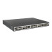 Коммутатор/ Managed L3 Switch 48x1000Base-T PoE, 6x10GBase-X SFP+, PoE Budget 370W, RJ45 Console, 19