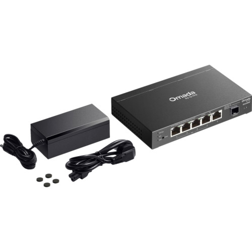 Коммутатор/ Omada Access 6-Port Gigabit Switch with 4-Port PoE+