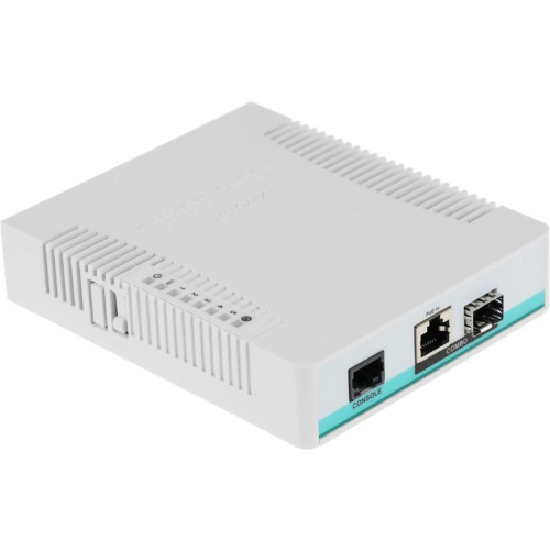 Коммутатор MikroTik CRS106-1C-5S (L2) 1xКомбо(1000BASE-T/SFP) 5SFP управляемый