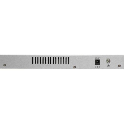 Коммутатор Zyxel GS1200-8HPV2-EU0101F (L2) 8x1Гбит/с 4PoE+ 60W управляемый
