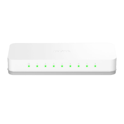 Коммутатор/ DES-1008C Unmanaged Switch 8x100Base-TX, plastic case