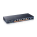Multigigabit Smart L3 Lite switch Zyxel NebulaFlex XMG1915-10EP, 8xRJ-45: 1/2.5G PoE++, 2xSFP+, silent (no fan), PoE budget 130 W