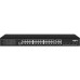 Управляемый L2 PoE коммутатор Gigabit Ethernet на 24 RJ45 PoE + 4 x GE Combo Uplink порта. Порты: 24 x GE (10/100/1000 Base-T) с поддержкой PoE (IEEE 802.3af/at), 4 x GE Combo Uplink (RJ45 + SFP). Соответствует стандартам PoE IEEE 802.3af/at.  Автоматичес