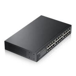 Коммутатор/ ZYXEL GS1100-24E Switch , 24xGE, rack 19 