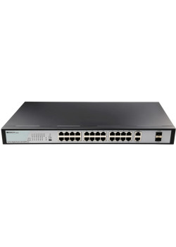 Коммутатор/ Неуправляемый коммутатор, 26x1000Base-T, 2x1000Base-X SFP, комплект для установки в 19