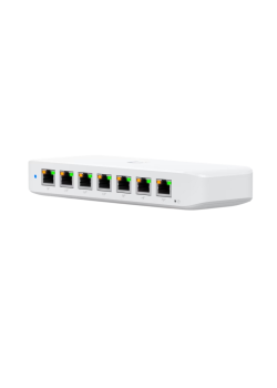 Коммутатор Ubiquiti UniFi Switch Ultra 60W PoE-коммутатор, 8х 1G RJ45, раздача 52 Вт
