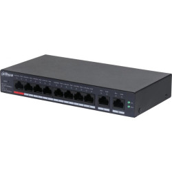 Коммутатор Dahua DH-CS4010-8GT-110 (L2) 10x100Мбит/с 8PoE 110W управляемый