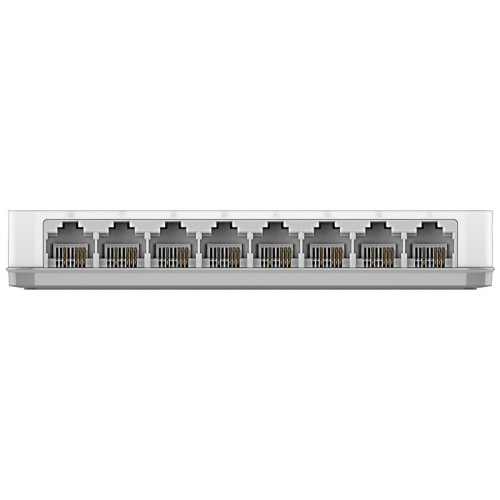 Коммутатор/ DES-1008C Unmanaged Switch 8x100Base-TX, plastic case