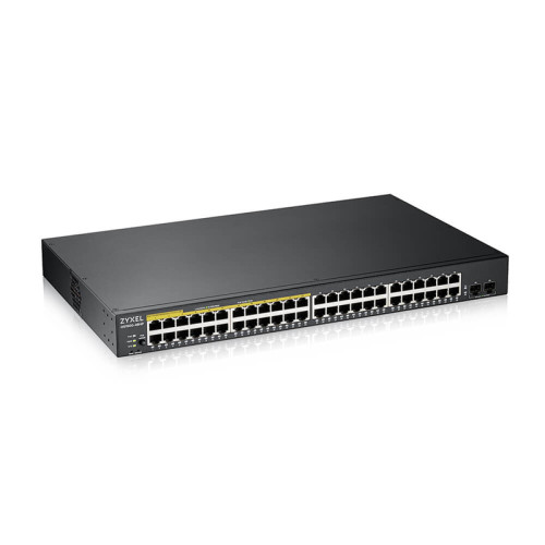Zyxel GS1900-48HPv2 Smart L2 PoE + switch, rack 19 