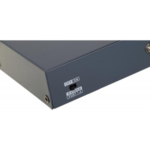 Коммутатор Hikvision DS-3E0105P-E/M(B) 4x100Мбит/с 4PoE+ 35W неуправляемый