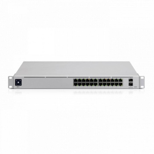 Коммутатор Ubiquiti UniFi Switch 24 PRO  USW-Pro-24  коммутатор в стойку, 24х 1G RJ45, 2х 10G SFP+ {2} (070623)