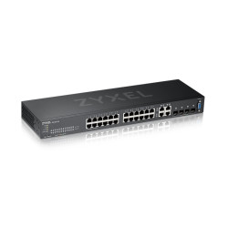 Коммутатор/ ZYXEL NebulaFlex Pro GS2220-28 Hybrid L2 Switch, rack 19 