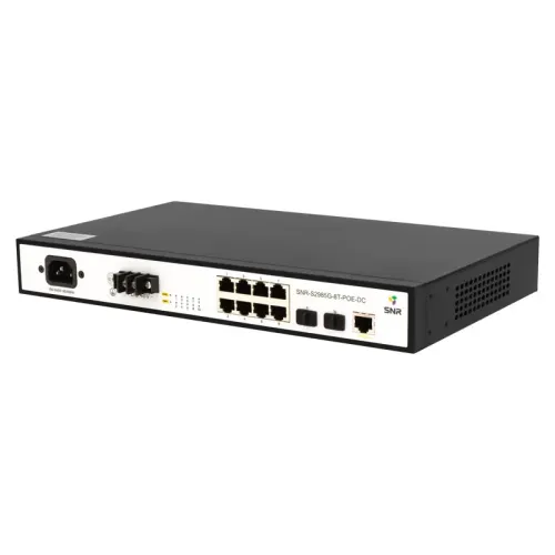 Коммутатор/ Управляемый POE коммутатор уровня 2 SNR-S2985G-8T-POE-DC Коммутатор/ Управляемый POE коммутатор уровня 2 SNR-S2985G-8T-POE-DC