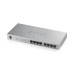 Коммутатор/ ZYXEL GS1008HP Switch PoE +, 8xGE PoE +, tabletop, metal, silent, budget PoE 60 W