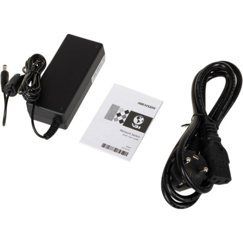 Коммутатор Hikvision DS-3E0105P-E/M(B) 4x100Мбит/с 4PoE+ 35W неуправляемый