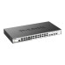 Коммутатор/ DGS-1210-28XS/ME/B2A Managed L2 Metro Ethernet Switch 24x1000Base-X SFP, 4x10GBase-X SFP+, CLI, RJ45 Console, RPS