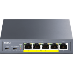 Коммутатор Cudy GS105P (L2) 5x1Гбит/с 4PoE+ управляемый