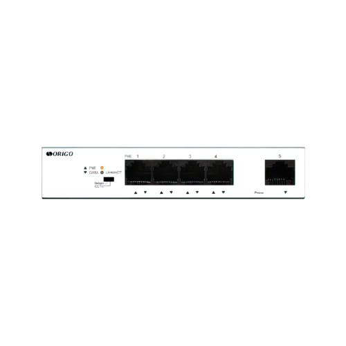 Unmanaged Switch 4x1000Base-T PoE, 1x1000Base-T, PoE Budget 60W, Long-range PoE up to 250m, metal case Unmanaged Switch 4x1000Base-T PoE, 1x1000Base-T, PoE Budget 60W, Long-range PoE up to 250m, metal case