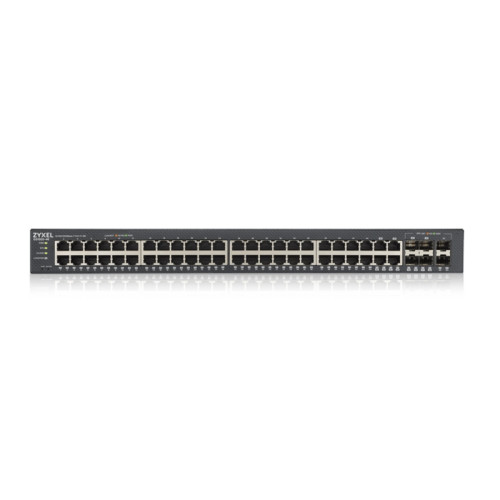 Коммутатор/ ZYXEL GS1920-48v2 Hybrid Smart switch ZYXEL Nebula Flex, 44xGE, 4xCombo (SFP/RJ-45), 2xSFP, Standalone / cloud management Коммутатор/ ZYXEL GS1920-48v2 Hybrid Smart switch ZYXEL Nebula Flex, 44xGE, 4xCombo (SFP/RJ-45), 2xSFP, Standalone / cloud management