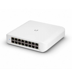 Коммутатор Ubiquiti UniFi Switch Lite 16 PoE (USW-Lite-16-POE) Ubiquiti PoE-коммутатор, 16х 1G RJ45, раздача 45 Вт  USW-Lite-16-POE-EU  (071163)