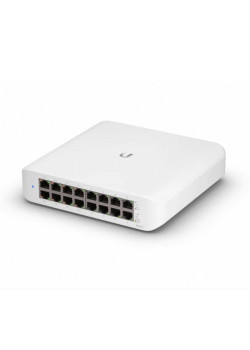 Коммутатор/ Wall-mountable, 16-port, Layer 2 PoE switch with a fanless cooling system.45W total PoE availability