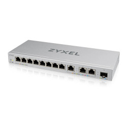 Коммутатор/ Zyxel XGS1250-12 Smart L2 switch , 8xGE, 3x1 / 2.5 / 5 / 10G, 1xSFP +, desktop