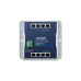 WGS-4215-8T индустриальный коммутатор/ IP30, IPv6/IPv4, 8-Port 1000TP  Wall-mount Managed Ethernet Switch (-40 to 75 C), dual redundant power input on 12-48VDC / 24VAC terminal block and power jack, SNMPv3, 802.1Q VLAN, IGMP Snooping, SSL, SSH, ACL