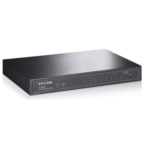 Коммутатор TP-Link SG2008 (L2) 8x1Гбит/с управляемый