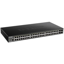 Коммутатор D-Link DGS-1250-52X/A1A 48x1Гбит/с 4SFP+ управляемый