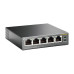 Коммутатор TP-Link TL-SG1005P (L2) 5x1Гбит/с 4PoE+ 65W неуправляемый Коммутатор TP-Link TL-SG1005P (L2) 5x1Гбит/с 4PoE+ 65W неуправляемый