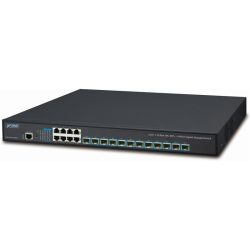 XGS-6350-12X8TR управляемый коммутатор/ Layer 3 12-Port 10G SFP+ + 8-Port 10/100/1000T Stackable Managed Switch with Dual 100~240V AC Redundant Power