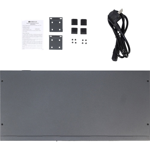 Коммутатор/ Unmanaged Switch 16x1000Base-T PoE, 2x1000Base-X SFP, PoE Budget 200W, Long-range PoE up to 250m, 19