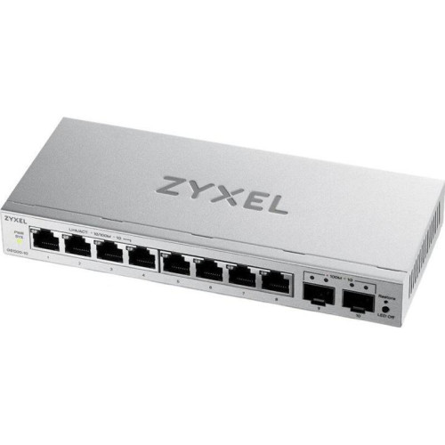 Коммутатор Zyxel GS1200-10V3-EU0101F (L2) 8x1Гбит/с 2SFP управляемый Коммутатор Zyxel GS1200-10V3-EU0101F (L2) 8x1Гбит/с 2SFP управляемый