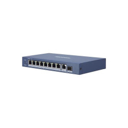 Коммутатор Hikvision DS-3E0510P-E/M 9x1Гбит/с 1SFP 8PoE 58W неуправляемый