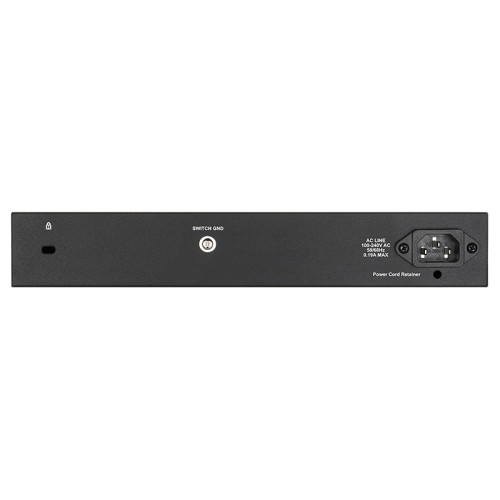 Коммутатор/ DGS-1210-10/FL Managed L2 Switch 8x1000Base-T, 2x1000Base-X SFP, Surge 6KV, CLI