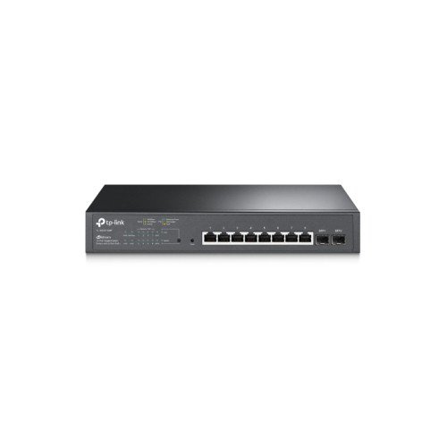 Коммутатор/ JetStream™ 10-Port Gigabit Smart Switch with 8-Port PoE+, 8× Gigabit PoE+ Ports, 2× Gigabit SFP Slots, 802.3at/af