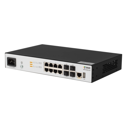Коммутатор/ Управляемый коммутатор уровня 2+ SNR-S5210G-8TX-RPS