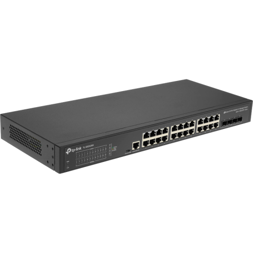 Коммутатор/ JetStream™ 24-port Pure-Gigabit L2+ Managed Switch, 24 10/100/1000Mbps RJ45, 4*10G SFP+ Slots Коммутатор/ JetStream™ 24-port Pure-Gigabit L2+ Managed Switch, 24 10/100/1000Mbps RJ45, 4*10G SFP+ Slots
