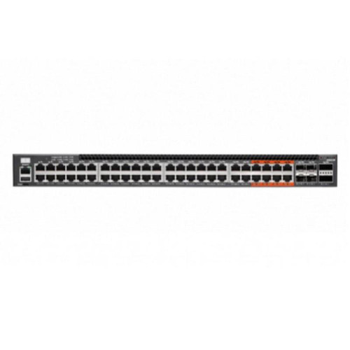 Коммутатор Edge-corE 4610-54P-O-AC-Fv1 Edge-corE 48-Port GE RJ45 port w/ POE+, incl. 8 ports UPOE, 4x10G SFP+, 2 port QSFP+ by DAC or 20G QSFP+ Transceiver, Broadcom Helix 4, Dual-core ARM Cortex A9 1GHz, dual 110-230VAC 920W hot-swappable PSUs, one fixed