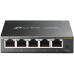 Коммутатор/ 5-Port Gigabit Desktop Easy Smart Switch, 5 10/100/1000Mbps RJ45 ports